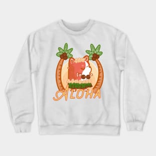 Aloha Corgi Crewneck Sweatshirt